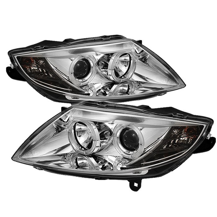 Spyder Non HID Type Halo chrome Projector HeadLights BMW Z4 03-08