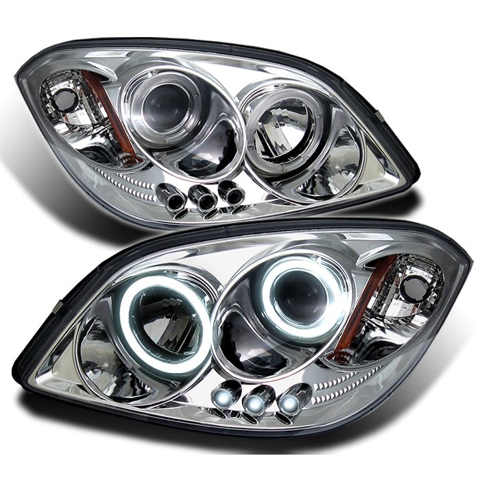 Spyder Halo LED Chrome Projector HeadLights Chevrolet Cobalt 05-09