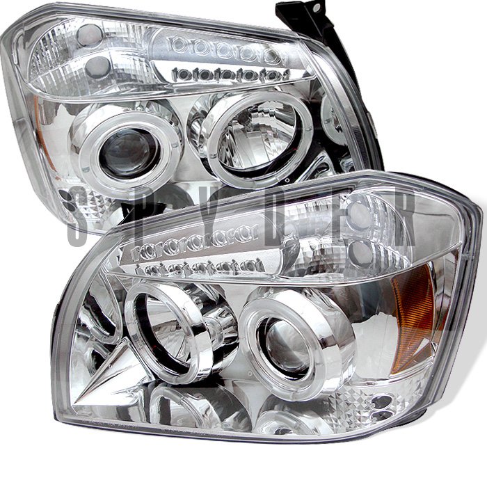 Spyder Halo LED Chrome Projector HeadLights Dodge Magnum 05-08