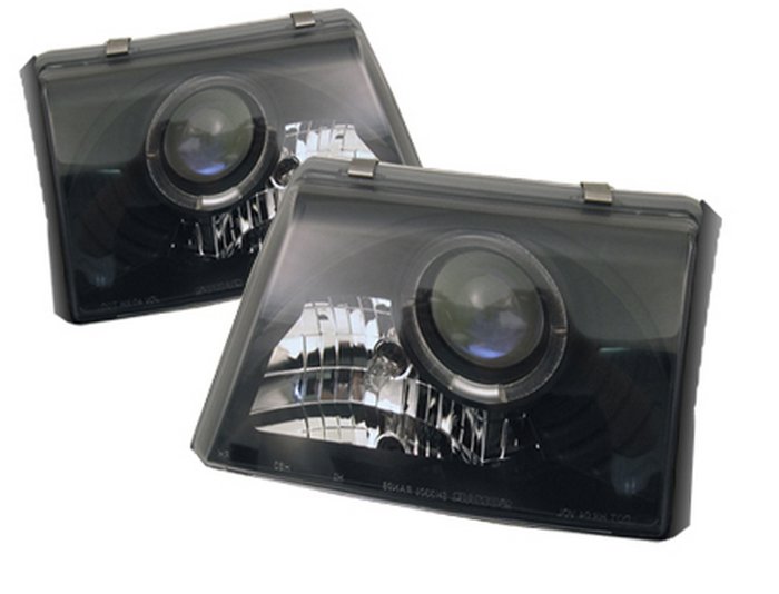 Spyder Halo Black Projector HeadLights Ford Ranger 98-00