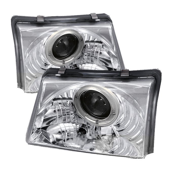 Spyder Halo Chrome Projector HeadLights Ford Ranger 98-00