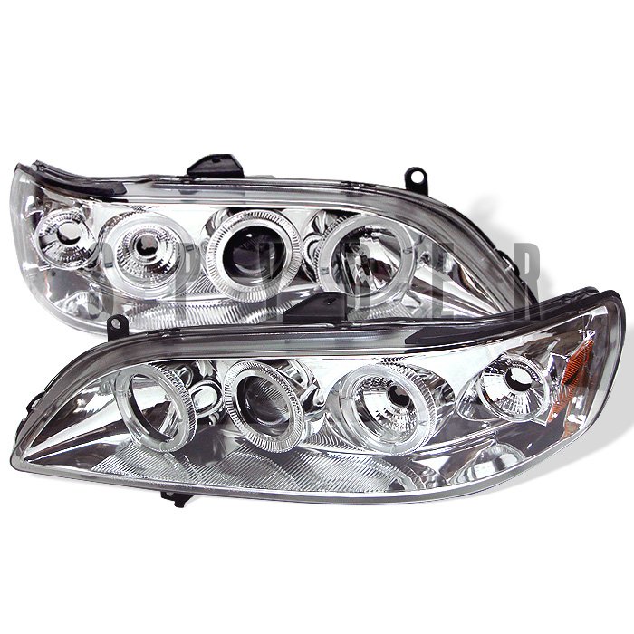 Spyder Halo Chrome Projector HeadLights Honda Accord 98-02