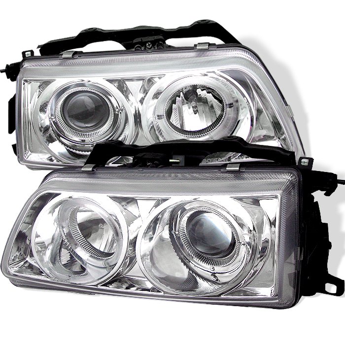 Spyder Halo Chrome Projector HeadLights Honda Civic 88-89 Crx 88-89