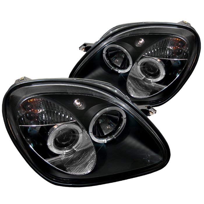 Spyder Halo Black Projector HeadLights Mercedes Benz Slk 98-04