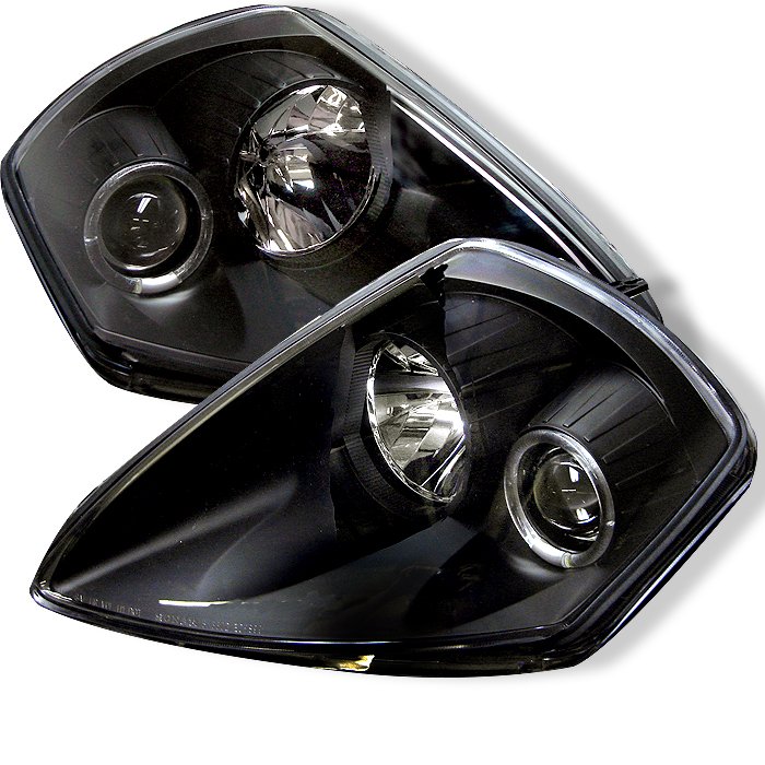 Spyder Halo Black Projector HeadLights Mitsubishi Eclipse 00-05