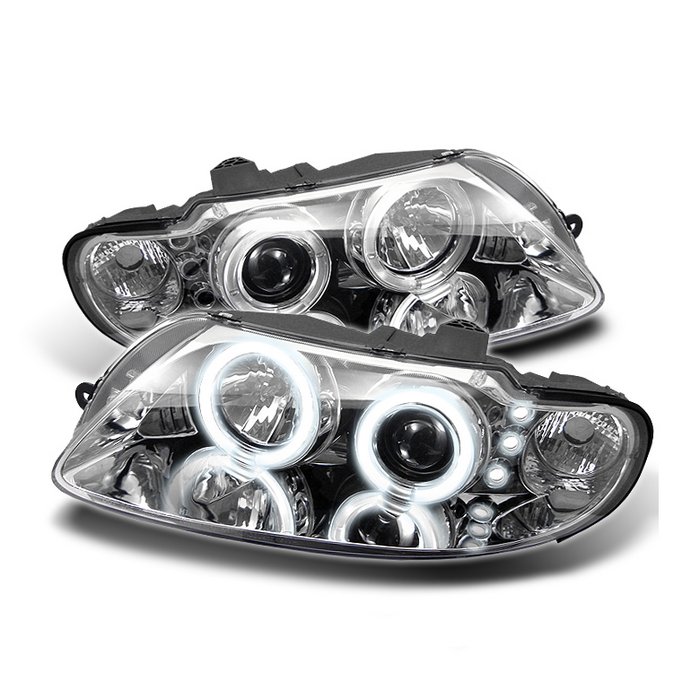 Spyder Halo LED Projector HeadLights White Pontiac GTO 04-06