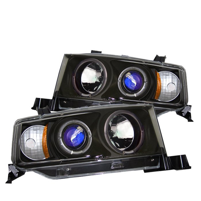 Spyder Halo Black Projector HeadLights Scion Xb 03-06