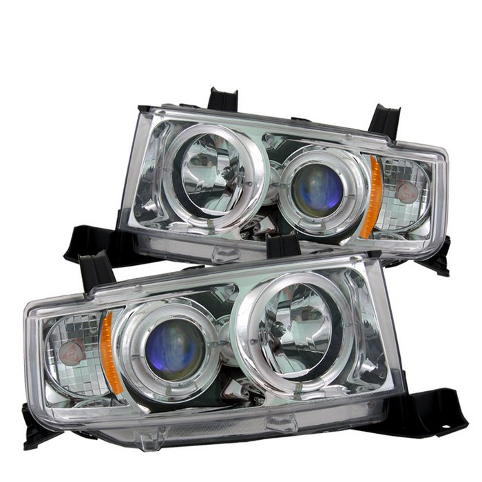 Spyder Halo Chrome Projector HeadLights Scion Xb 03-06