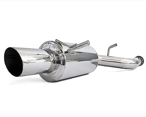 Perrin Sport Catback Exhaust Single Tip Subaru WRX STI 02-07