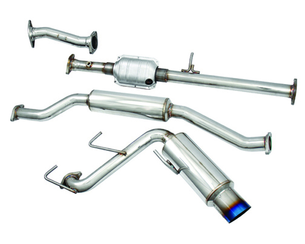 Injen Stainless Steel 60mm Cat Back w/Titanium Tip Mitsubishi Lancer 2.0L / 2.4L Non-Turbo 08-11