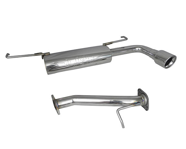 Injen Stainless Steel 60mm Transverse Axle Back Exhaust System w/ Rolled Tip Scion tC 05-10