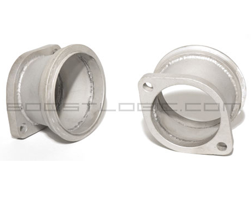 Boost Logic 4in Stainless Vband to 3in 2-Bolt Adapter