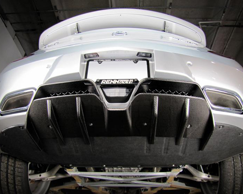 RennTech Carbon Fiber Rear Diffuser Mercedes-Benz SLS AMG 11-12