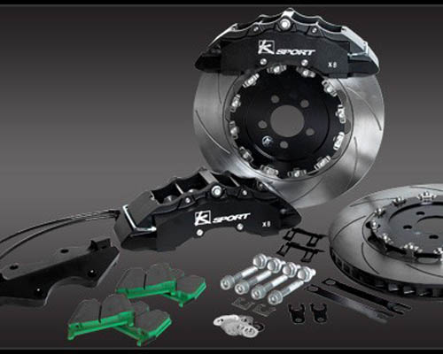 Ksport SuperComp 8 Piston 15in Front Big Brake Kit Mercedes-Benz SL Class SL500, SL550, SL55 AMG 03+