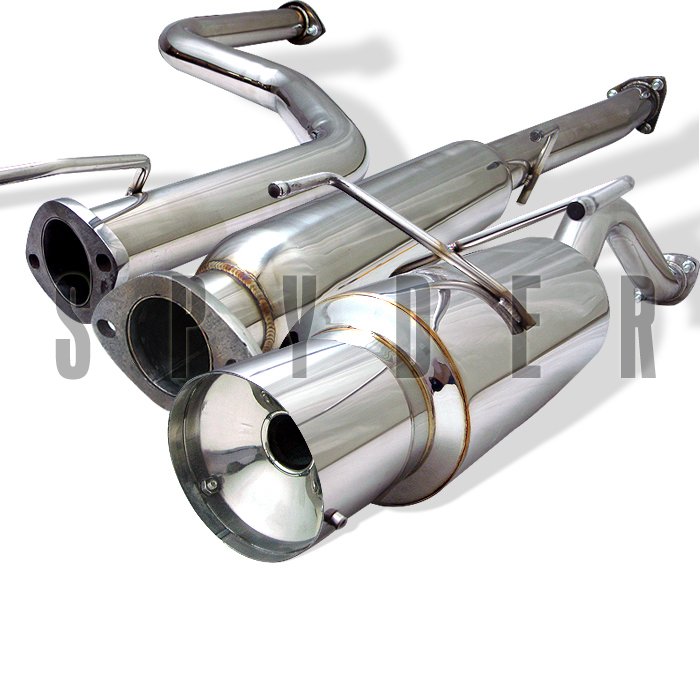 Spyder Cat-Back Exhaust Honda Civic 3Dr Hb 92-95