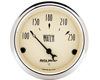 Autometer Antique Beige 2 1/16 Water Temperature Gauge