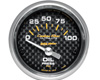 Autometer Carbon Fiber 2 1/16 Oil Pressure 0-100 Gauge
