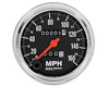Autometer Traditional Chrome 3 3/8 Speedometer 160MPH