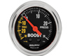 Autometer Traditional Chrome 2 1/16 Boost 30 PSI/Vacuum Gauge