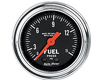 Autometer Traditional Chrome 2 1/16 Fuel Pressure w/isolator Gau
