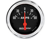 Autometer Traditional Chrome 2 1/16 Ammeter Gauge