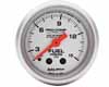 Autometer Ultra Lite 2 1/16 Fuel Pressure w/Isolator Gauge