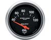 Autometer Sport-Comp 2 5/8 Metric Oil Temperature 40-120 Gauge