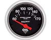 Autometer Sport-Comp 2 1/16 Metric Oil Temperature Gauge