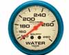 Autometer Ultra Nite 2 5/8 Water Temperature 140-280 Gauge