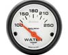 Autometer Phantom 2 1/16 Water Temperature Gauge