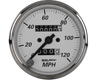 Autometer American Platinum 3 1/8 Speedometer 120 MPH