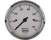 Autometer American Platinum 3 1/8 Tachometer 7000 RPM
