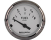 Autometer American Platinum 2 1/16 Fuel Level 0E/90F Gauge