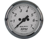 Autometer American Platinum 2 1/16 Tachometer 7000 RPM