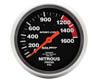 Autometer Sport-Comp 2 5/8 Nitrous Pressure Gauge