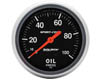 Autometer Sport-Comp 2 5/8 Oil Pressure 0-100 Gauge