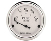 Autometer Old Tyme White 2 1/16 Fuel Level 0E/90F Gauge
