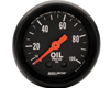 Autometer Z Series 2 1/16 Oil Pressure 0-100 Gauge
