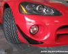 APR Front Bumper Carbon Canards Dodge Viper 03-10