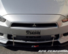 APR Carbon Fiber Wind Splitter w/ Rods Mitsubishi EVO X 08+