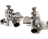 B&B Headers w/ Heat Exchangers 1 5/8 Porsche 993 TT 96-97