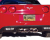 B&B Bullet Exhaust Quad 4.5inch Oval Tips Chevrolet Corvette C6 09-12