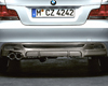 BMW Performance Carbon Fiber Rear Diffuser BMW 1 Series 08-11