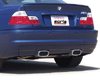 Borla Race Exhaust with Twin Oval Tips BMW M3 E46 01-06
