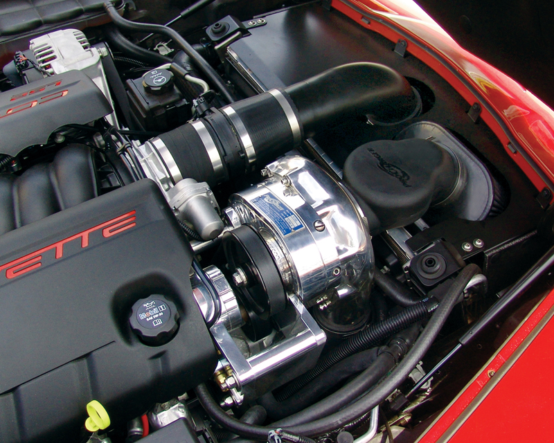 ProCharger H.O. Intercooled Supercharger System Chevrolet Corvette C6 LS2 Manual Transmission 05-07