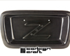 Carbign Craft Carbon Fiber License Plate Backing Nissan 350Z 03-08