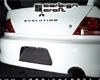 Carbign Craft Carbon Fiber License Plate Backing Mitsubishi EVO 03-07