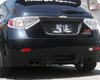 ChargeSpeed Carbon License Plate Upper Garnish Subaru WRX STI 5dr GRB 08-12
