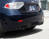 ChargeSpeed Carbon License Plate Cowl Subaru WRX STI 5dr GRB 08-12