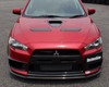 ChargeSpeed Carbon Side Hood Air Outlet Mitsubishi EVO X 08-12